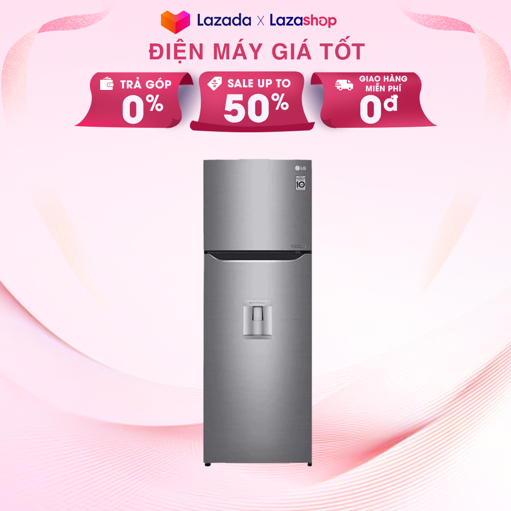 [Giao tại HCM] Tủ lạnh LG Inverter 314 Lít GN-D312PS