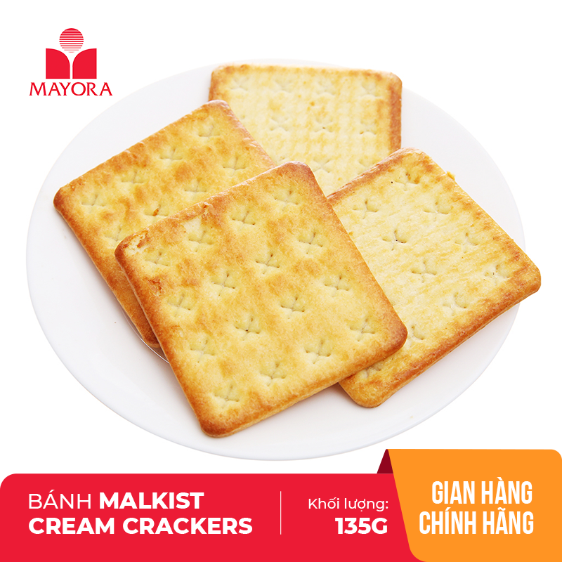 BÁNH MALKIST CREAM CRACKERS 135G