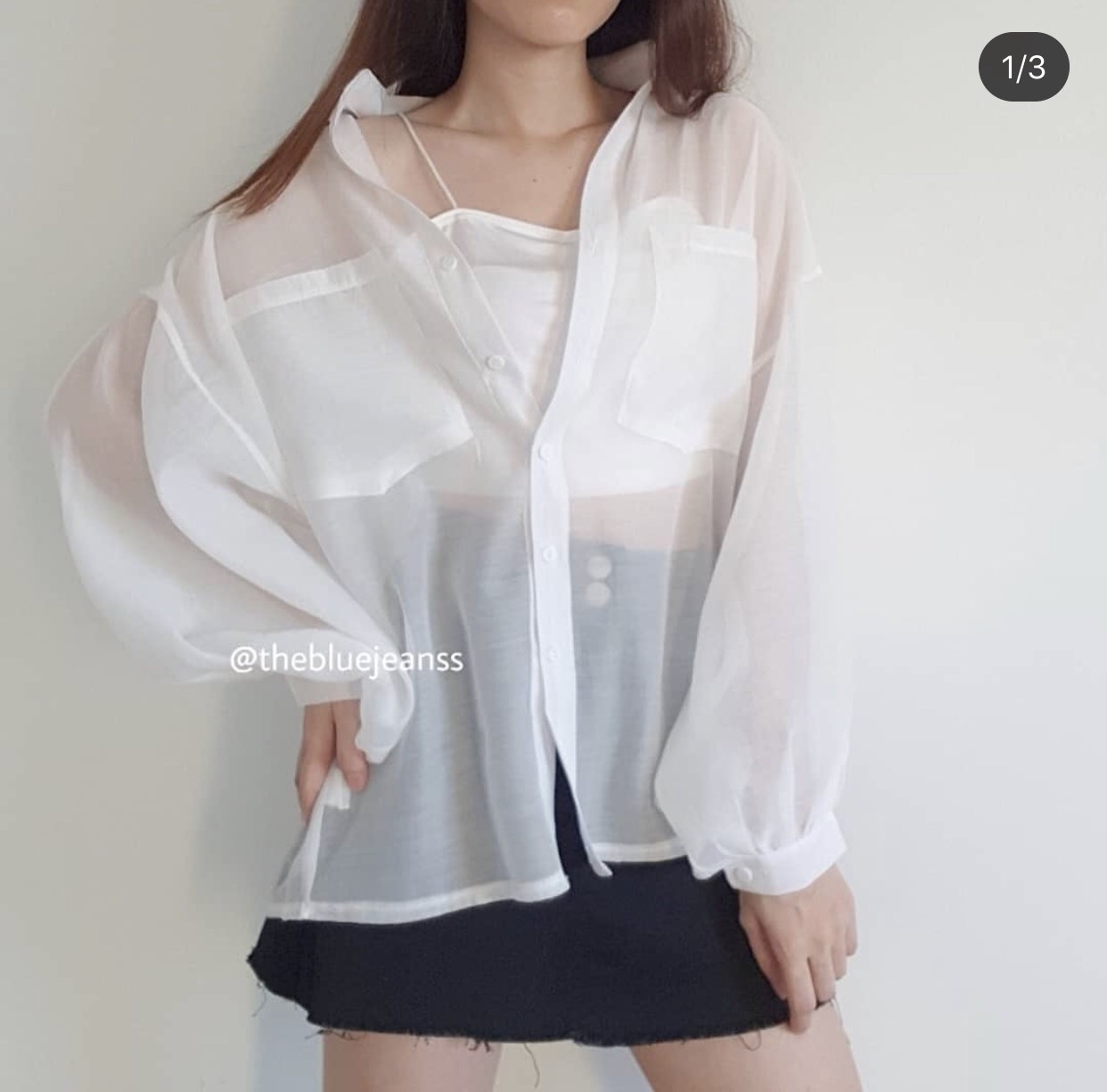 Áo sơ mi trong suốt cho các cô nàng cá tính