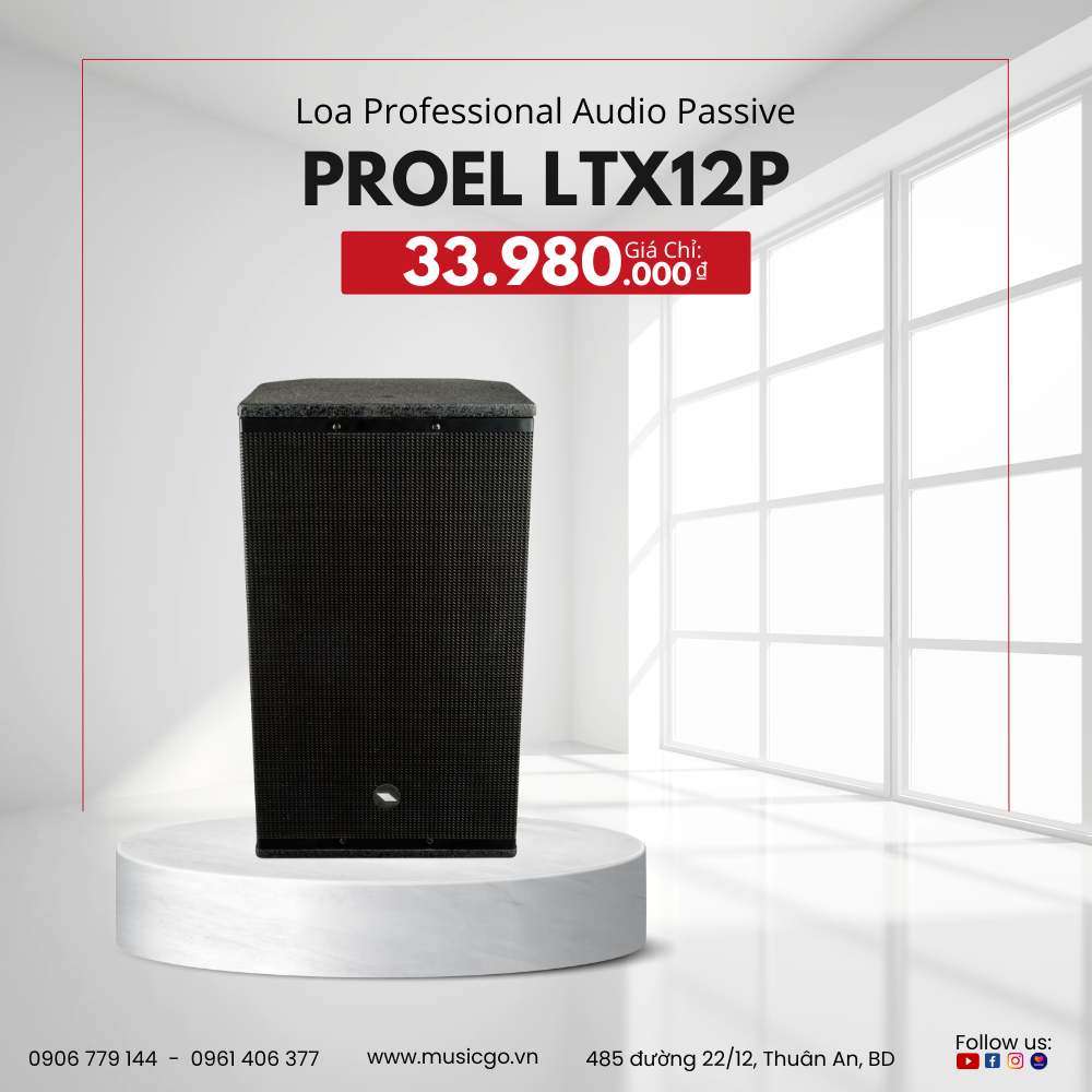 Loa PA Passive PROEL LTX12P