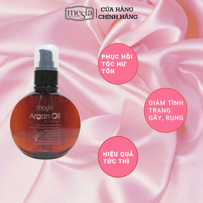 Tinh dầu dưỡng tóc Mesia Argan Oil 150ml