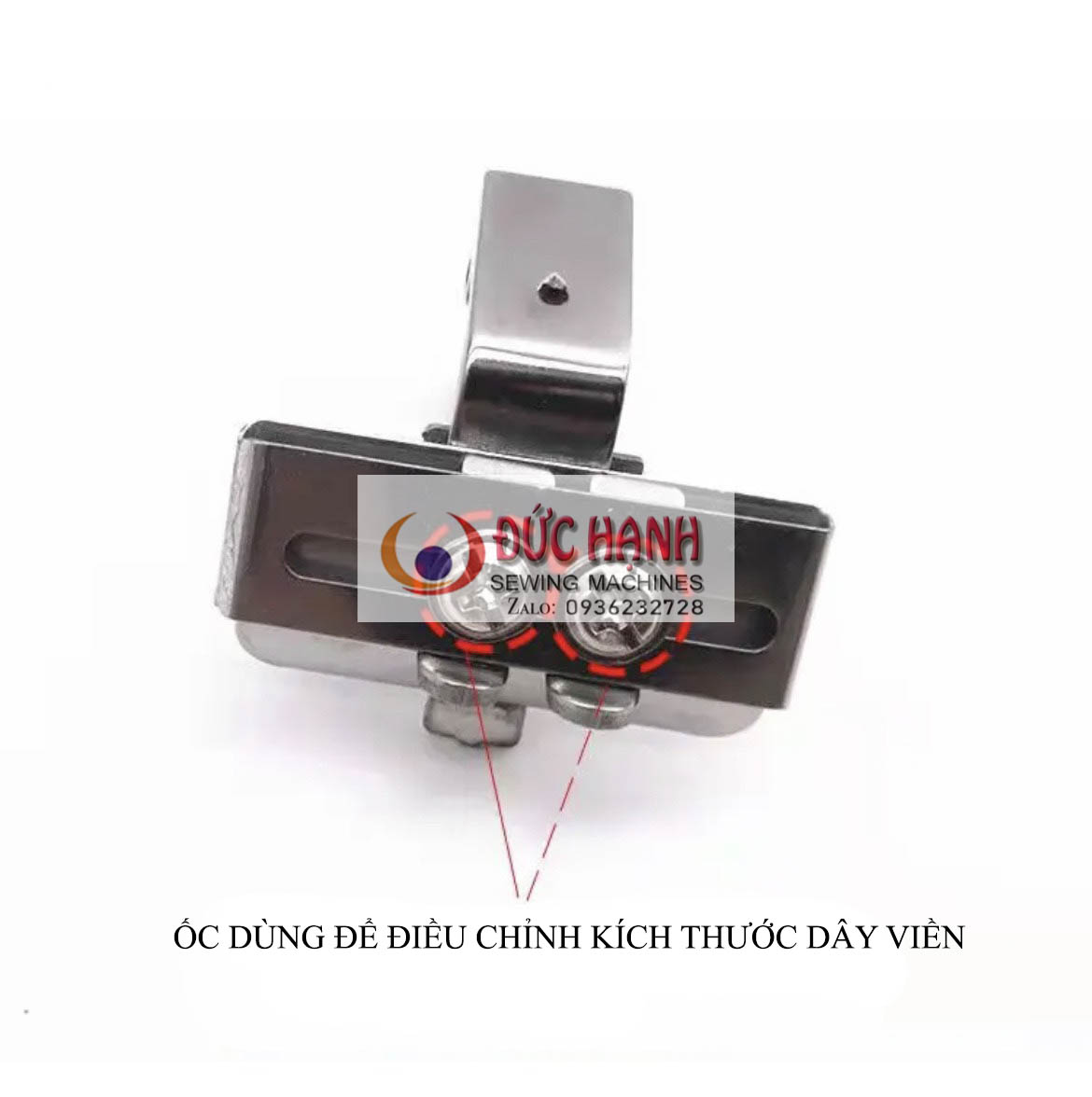 CHÂN VỊT MAY DÂY VIỀN ĐIỀU CHỈNH KÍCH THƯỚC