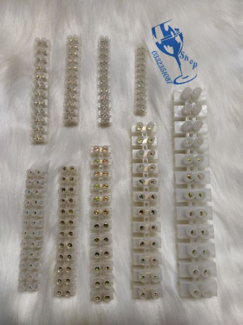 Cầu đấu điện Plastics Terminal 12P 3A - 5A - 6A