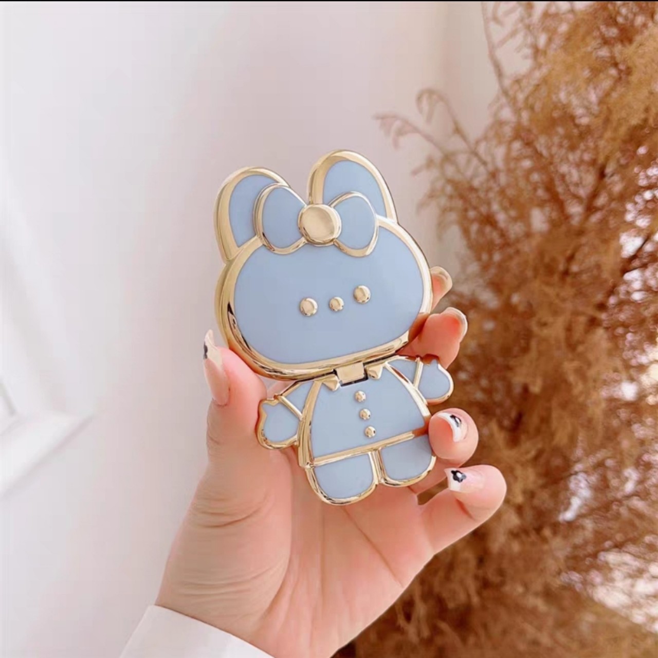 Giá đỡ kèm gương Hello Kitty