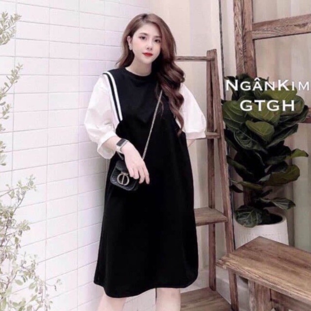 váy bầu công sở mẫu thiết kế