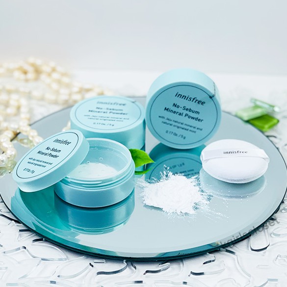 [HCM]Phấn Phủ Bột Kiềm Dầu Innisfree No Sebum Mineral Powder