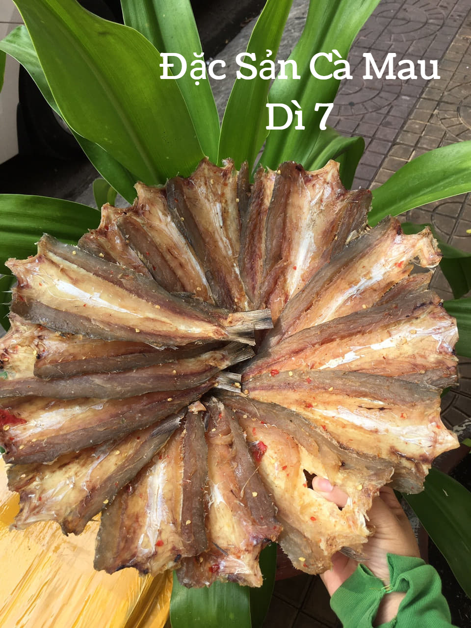 [1KG] Khô cá nhòng tiêu đường thơm ngon
