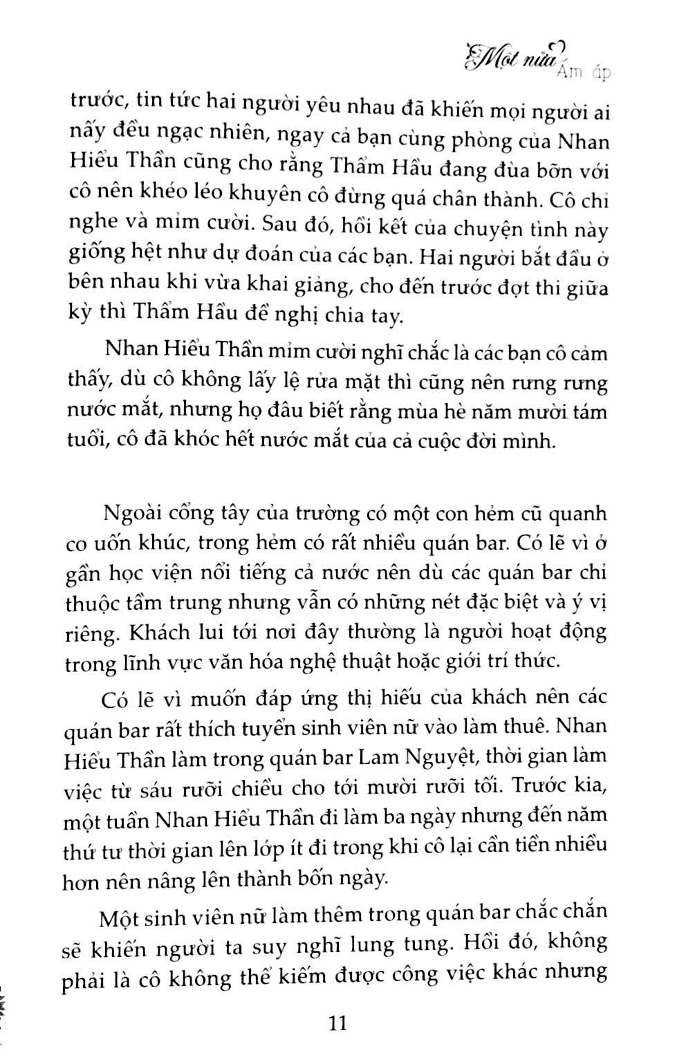 Fahasa - Một Nửa Ấm Áp - Tập 1