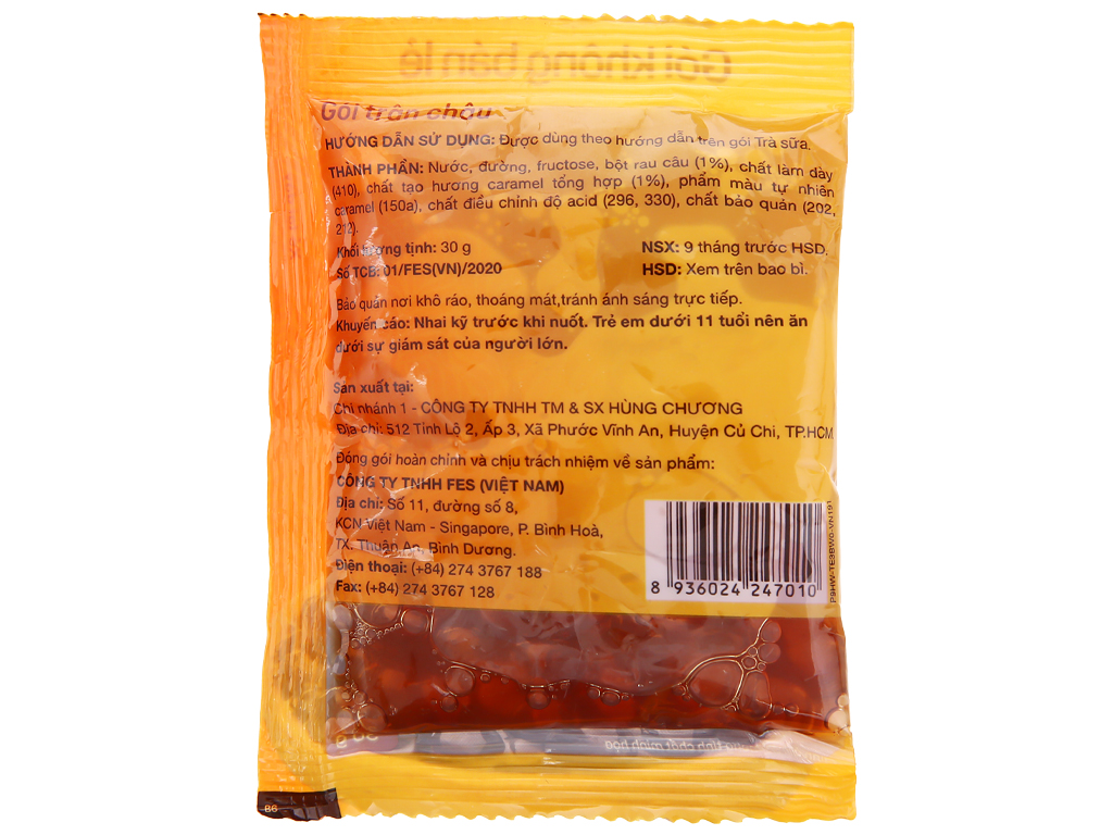 (SIÊU TIẾT KIỆM) Set Gói Lẻ Trà Sữa Trân Châu Hillway 52g (1 gói trà và 1 gói trân châu)