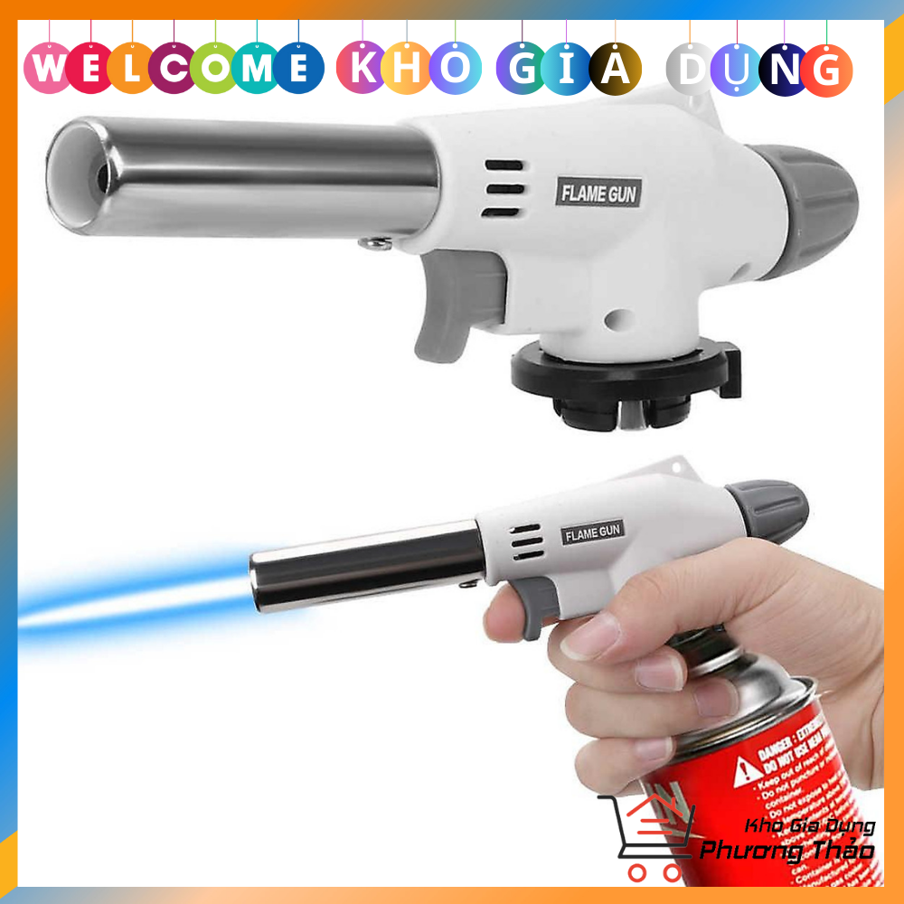 Đầu khò ga mini flame gun 920 , đầu nhôm cao cấp, khò ga đánh lửa tự động hàng loại 1