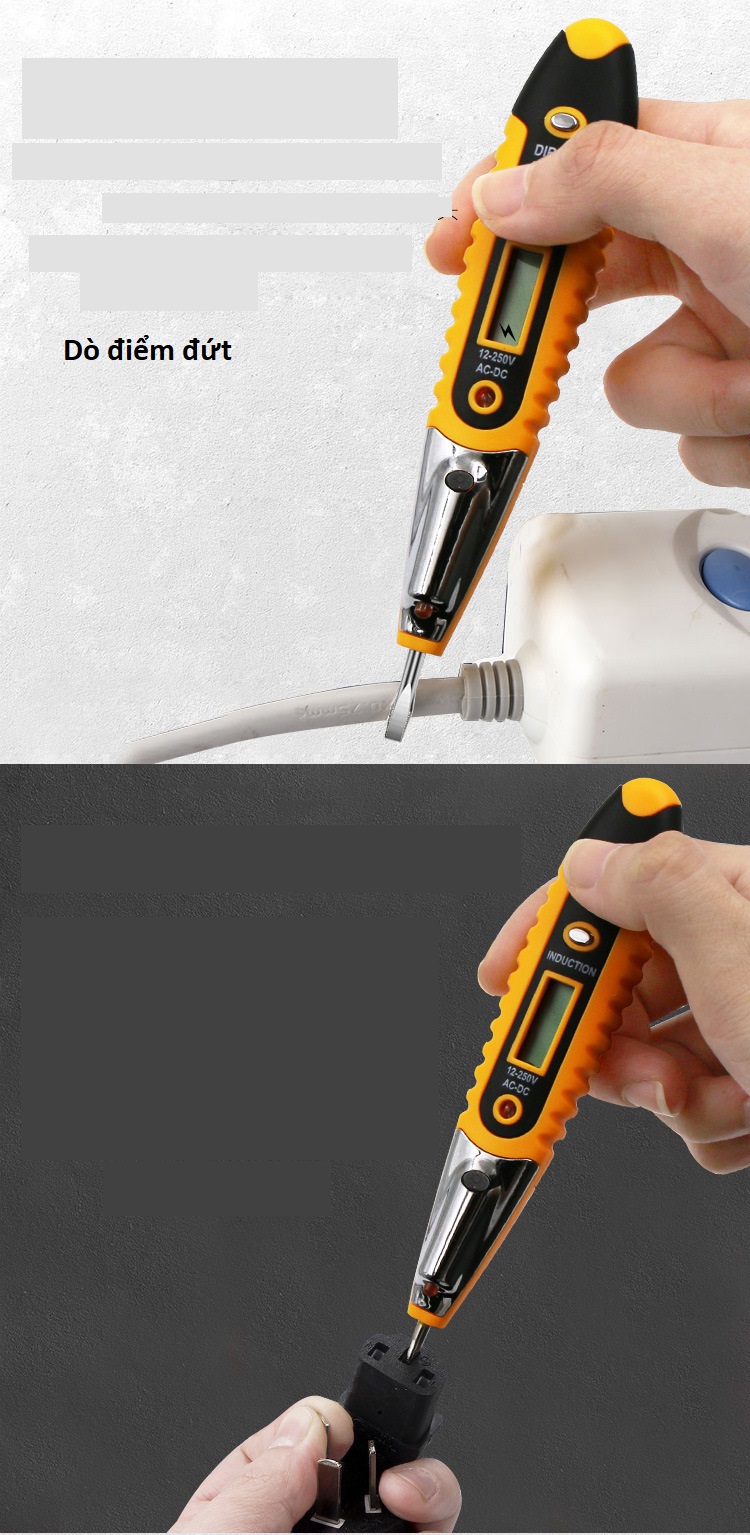 Bút thử điện, dò điện có LED