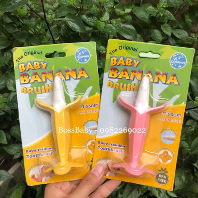 Gặm Nướu Hình Chuối Dolphin