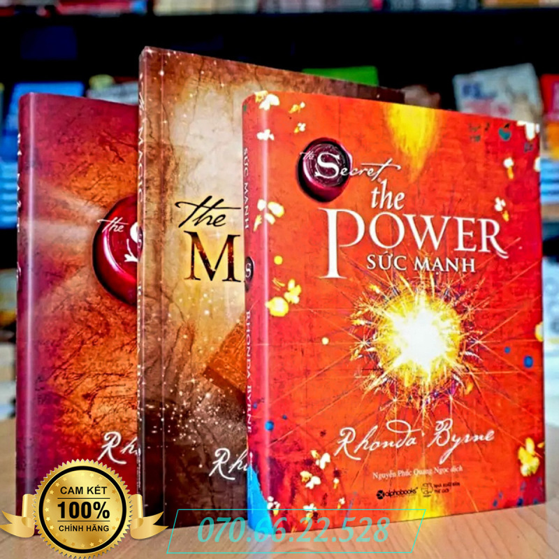Combo Bộ Sách Kinh Tế: The Magic Phép Màu + The Secret Bí Mật + The Power Sức Mạnh (Bìa Cứng Xịn - In Màu)