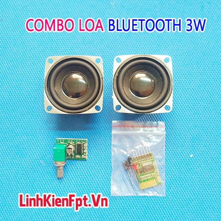 Loa Bluetooth 3W Pam 8403 Mạch giải mã - Combo chế loa