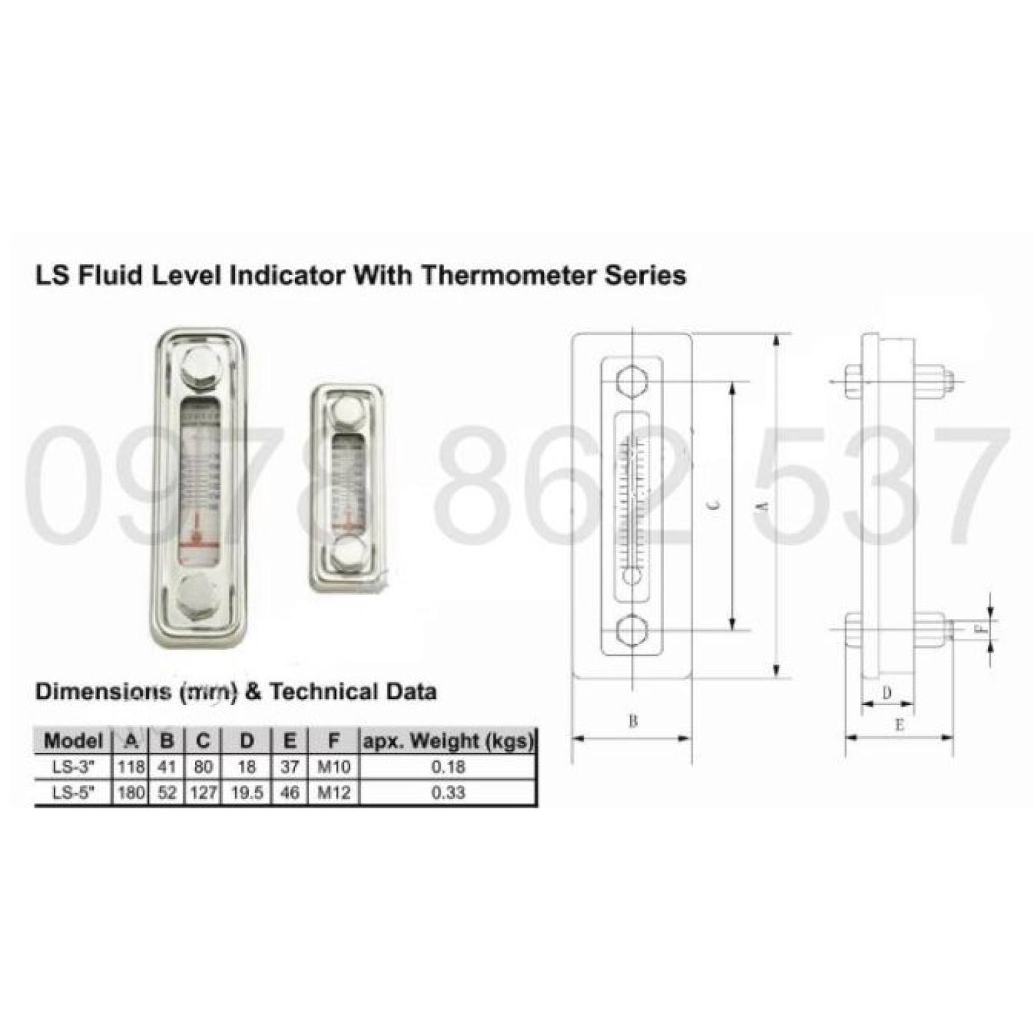 Thướt dầu LS-3'' và LS-5''