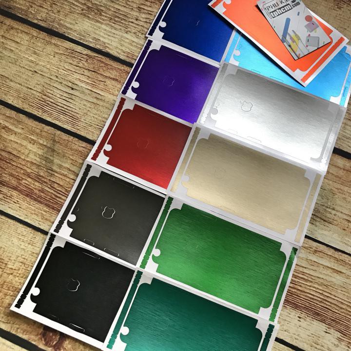 [ Bán chạy ] - Dán mặt lưng Màu iPhone 6/6s
