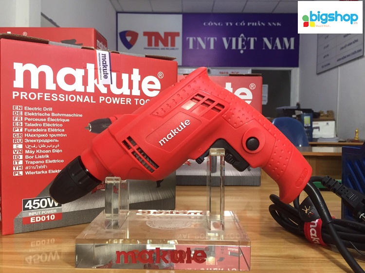 [HCM]Máy khoan điện cầm tay Makute ED010 model Mới