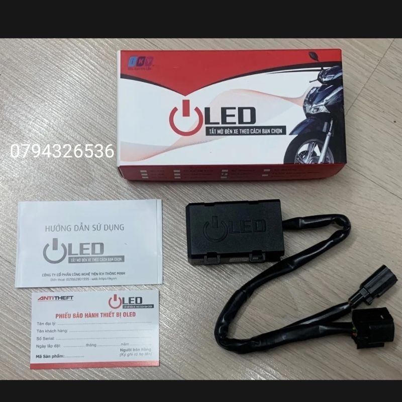 mạch tắt mở đèn xe máy Honda đời mới iKY OLED