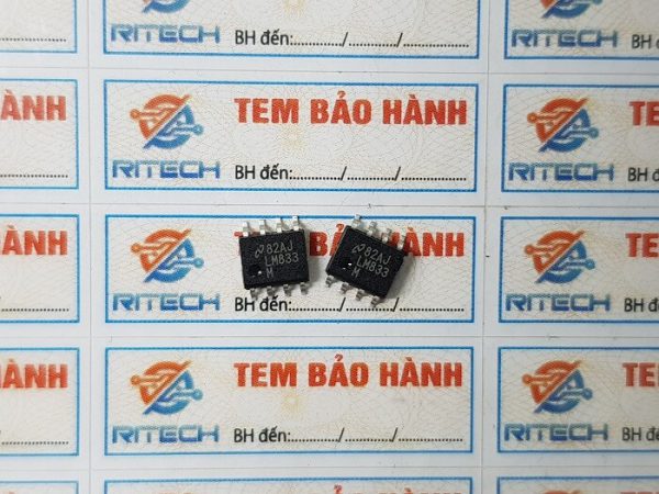 Lm833, lm833m, lm833mx ic chuyên dụng sop-8