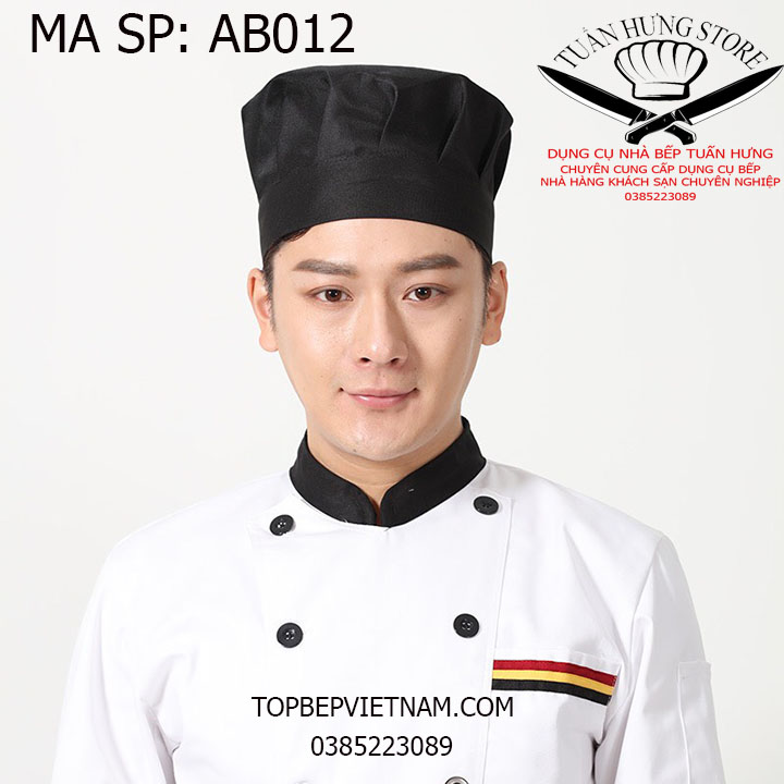 mũ đầu bếp ab012