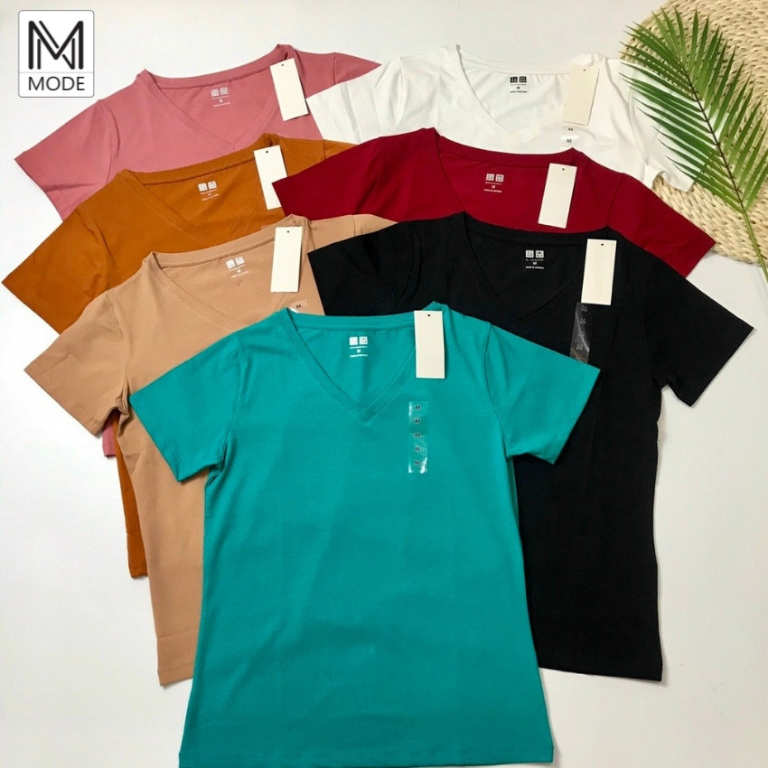 Áo Thun Cotton Basic Cá Tính - Thời Trang Ngọc Mode - Áo Chất Cotton