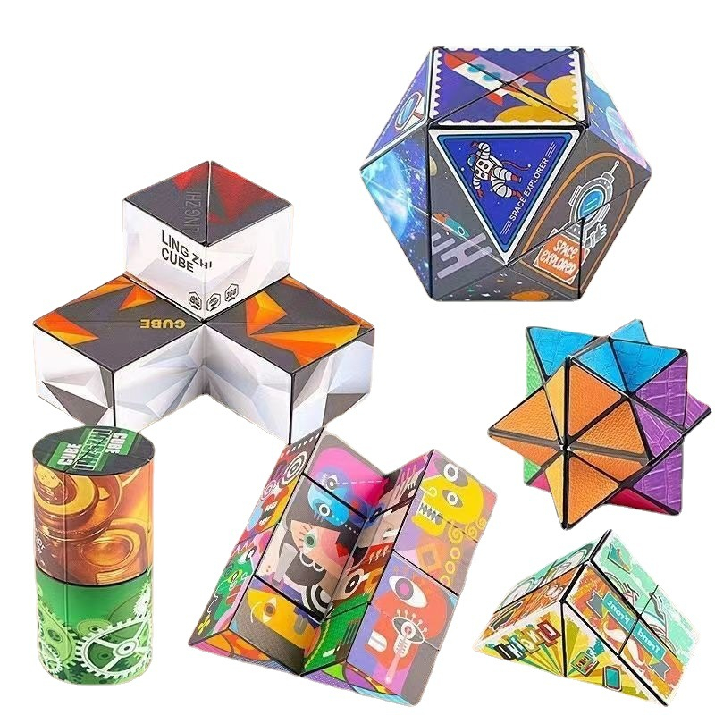 Rubik Magic Cube 3D trò chơi giải stress, phát triển trí tuệ