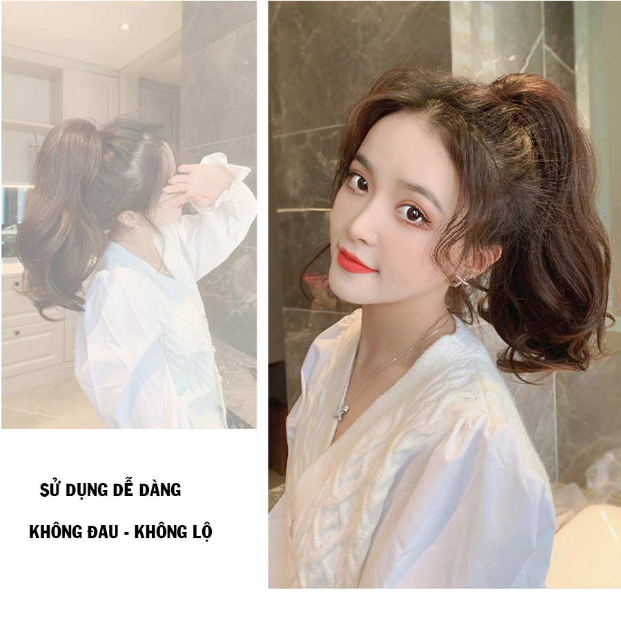 Tóc Ngoặm Đuôi Ngựa thẳng