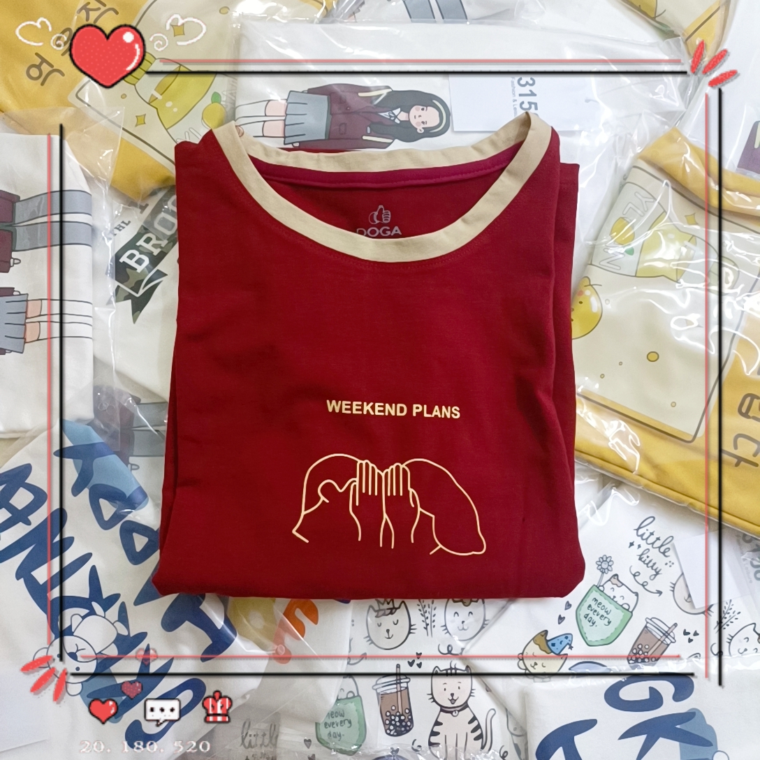 Women's t-shirt cotton 4 colors