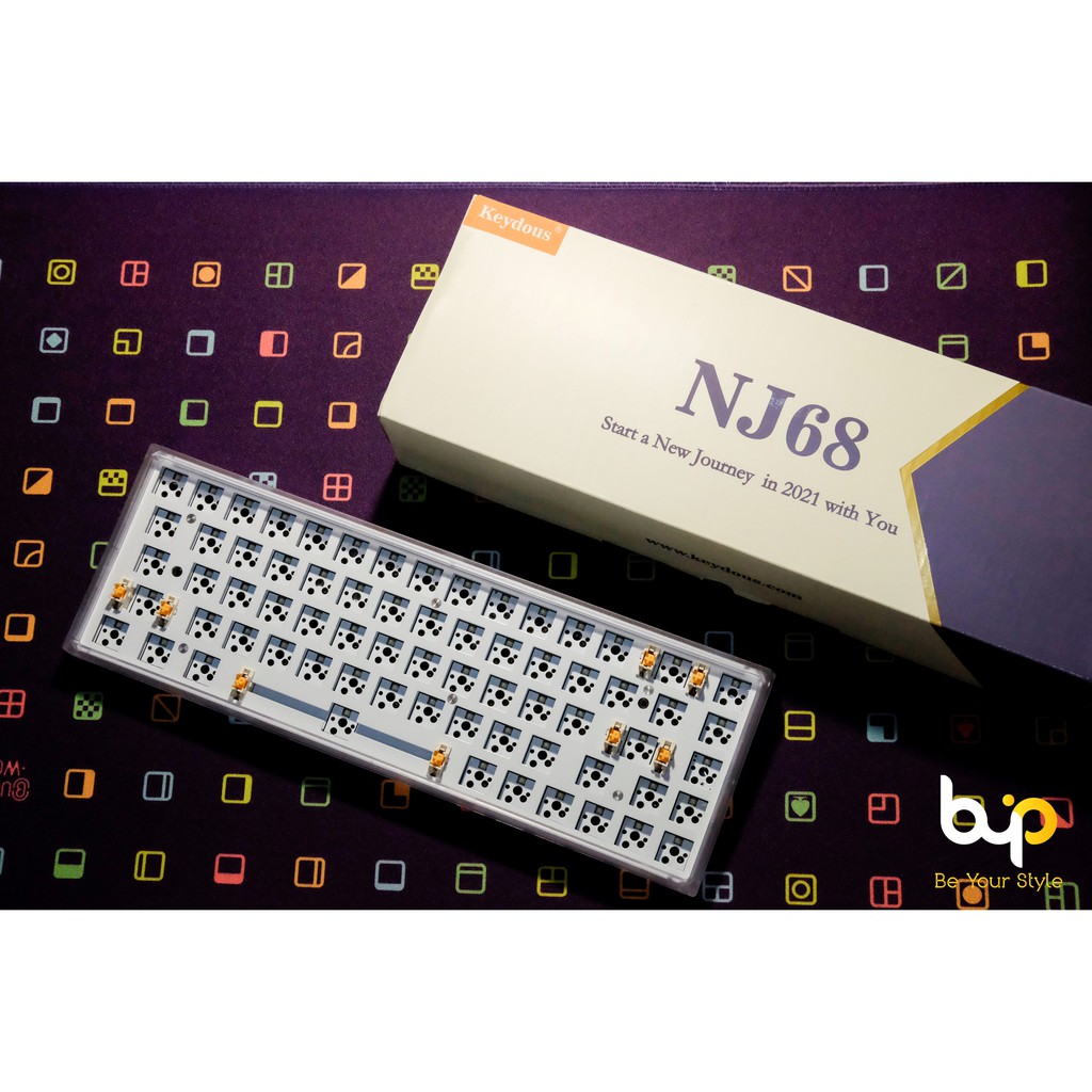 NJ68 Kit - Bàn phím cơ - Phiên bản NJ68 Max
