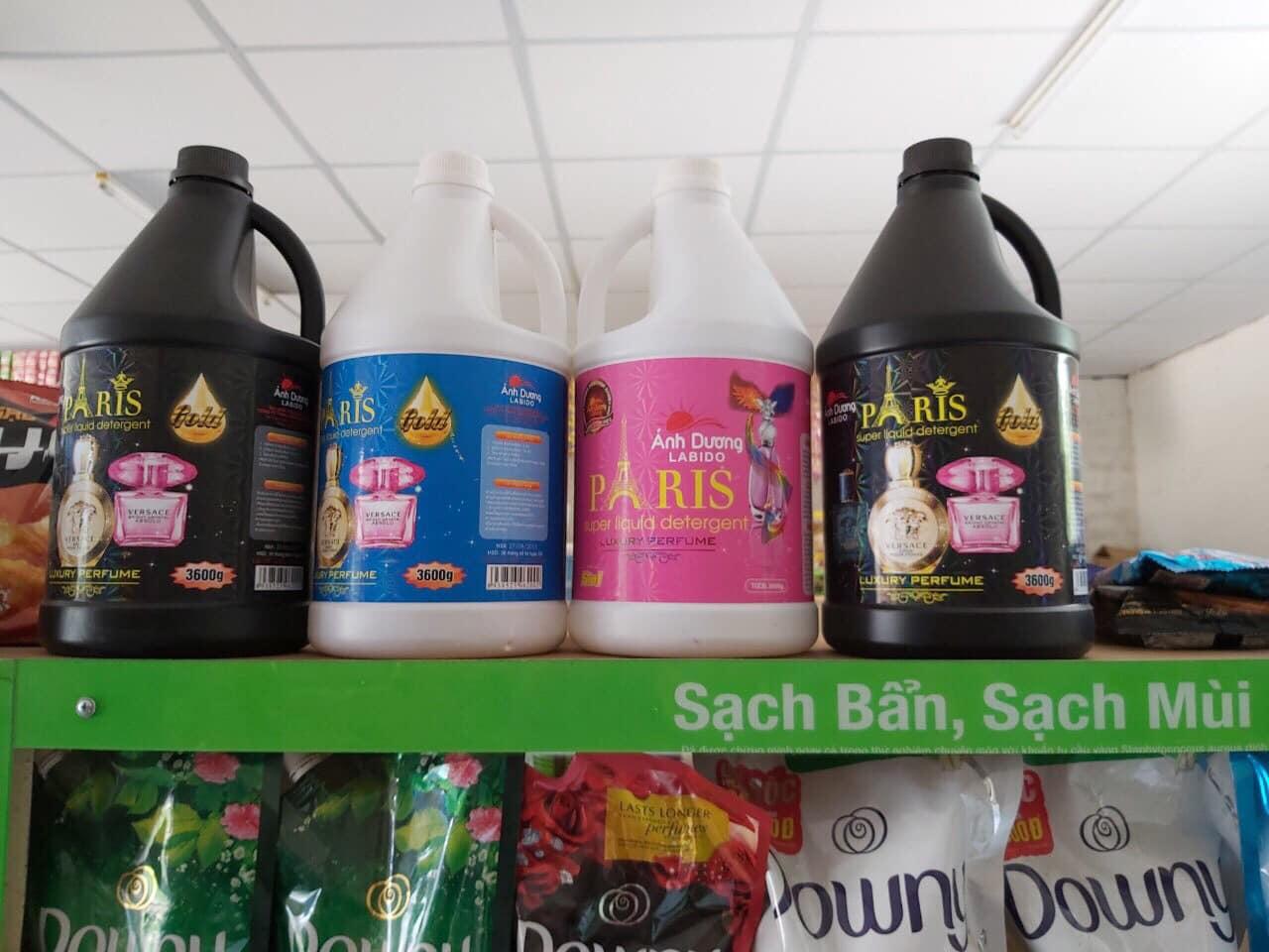 Nước Giặt Quần Áo Paris 3.6 lít hàng chuẩn