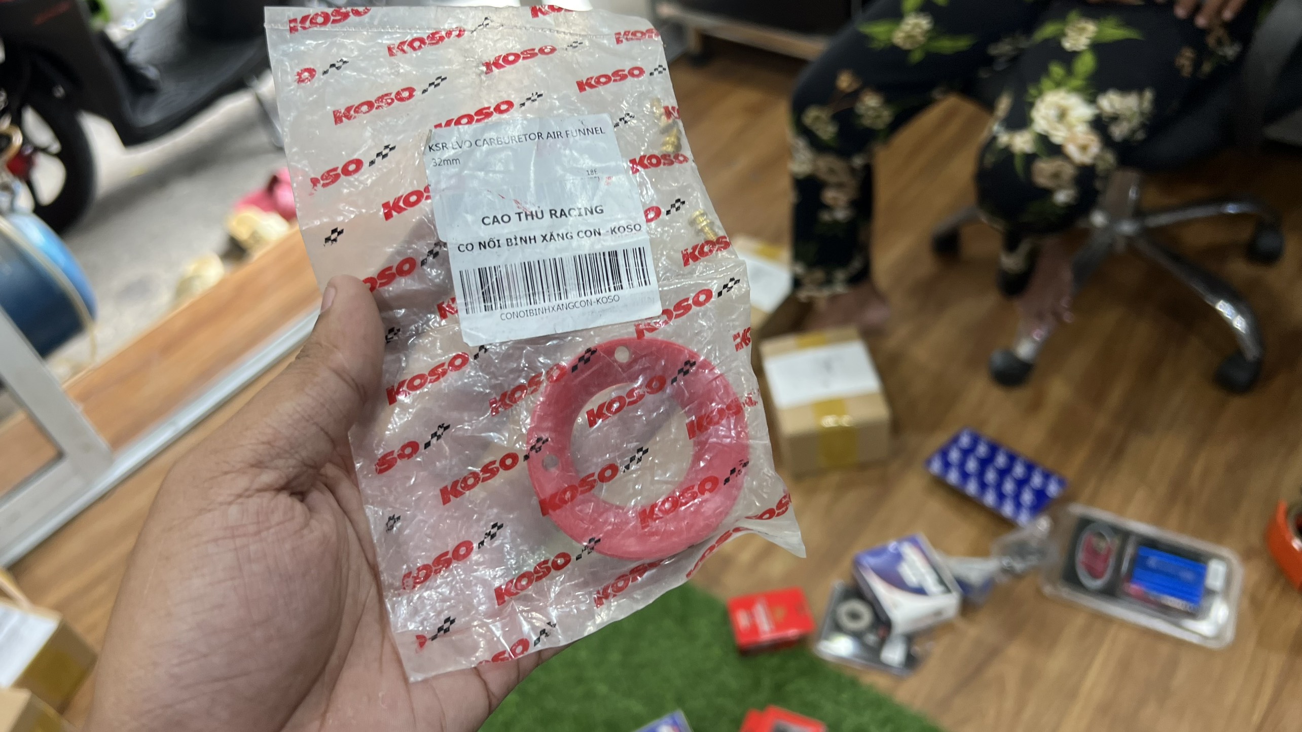adapter pô e gắn bình koso họng 32 34