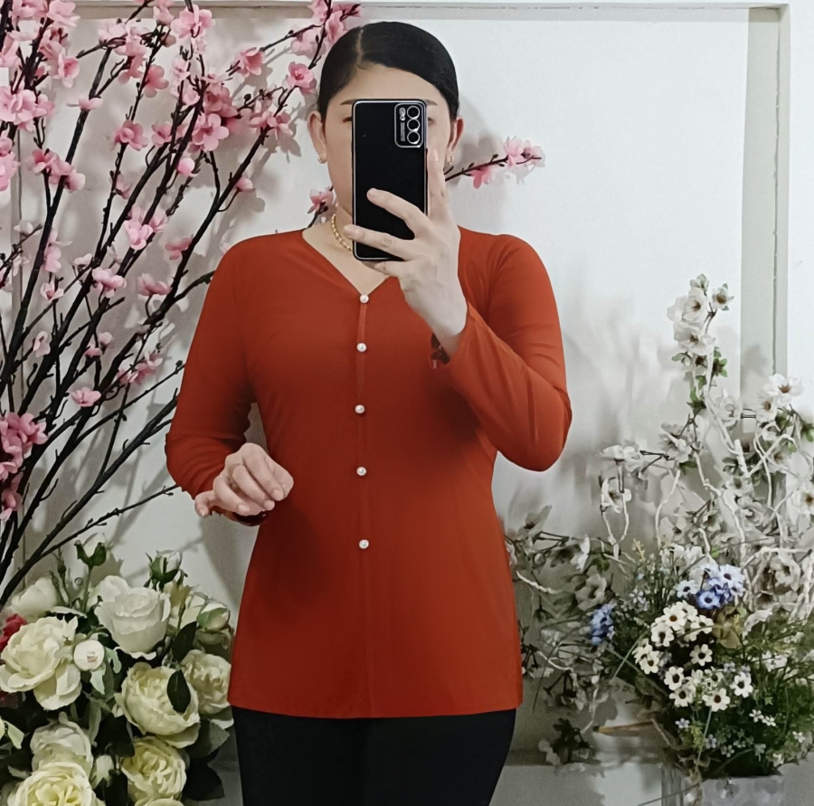 Áo Bà Ba Màu_Áo Lẻ (Không Quần)