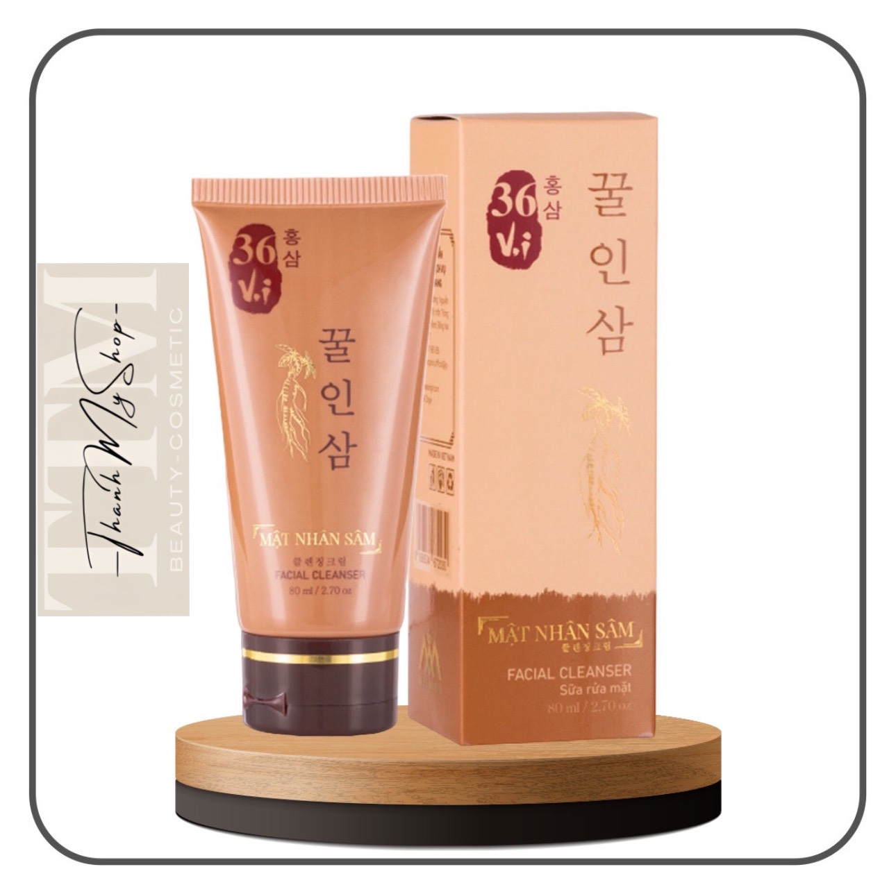 (C.Hãng100%) Sữa Rửa Mặt 36 Vị - Mật Nhân Sâm