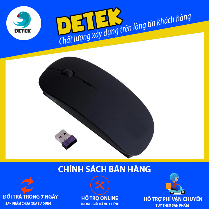 Chuôt không dây thời trang Detek W1