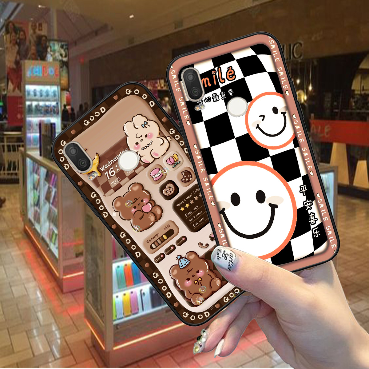 Ốp Vsmart Active 1 / Active 1 Plus / Active 1+ / Active 3 in hình gấu 3D sêu dễ thương cute