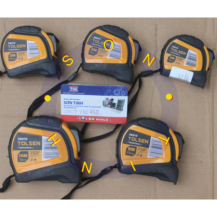 Thước cuộn tự động 3m 5m 8m 10m tolsen 36012 36013 36014 36015 36015 36016
