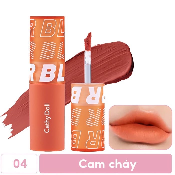 Son Kem Lì Mềm Mịn Lâu Trôi Cathy Doll Air Relax Lip Blur 3.5g