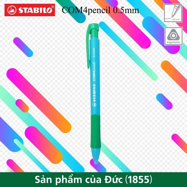 Bút chì bấm STABILO COM4pencil 0.5/0.7mm