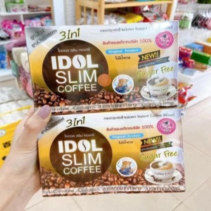 [HCM] Cà phê sữa giảm cân Idol Slim Coffee 3 In 1 TK Natural