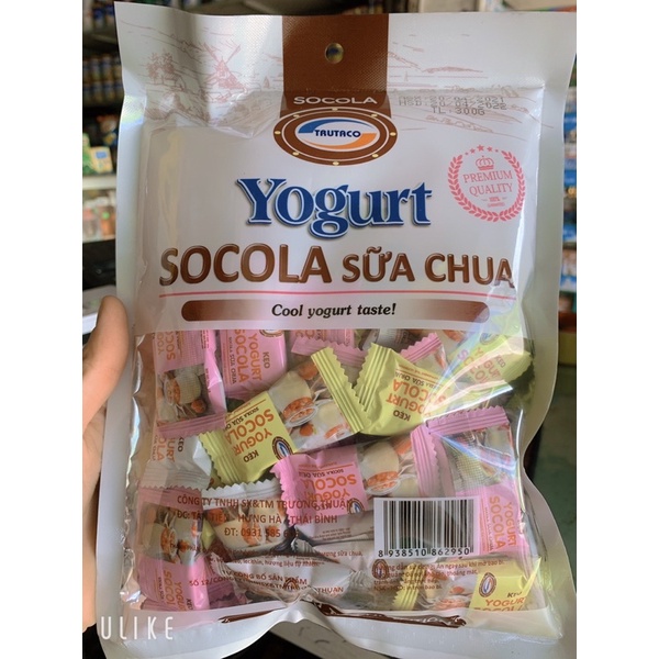Kẹo Socola Sữa Chua Yogurt Trutaco 300g