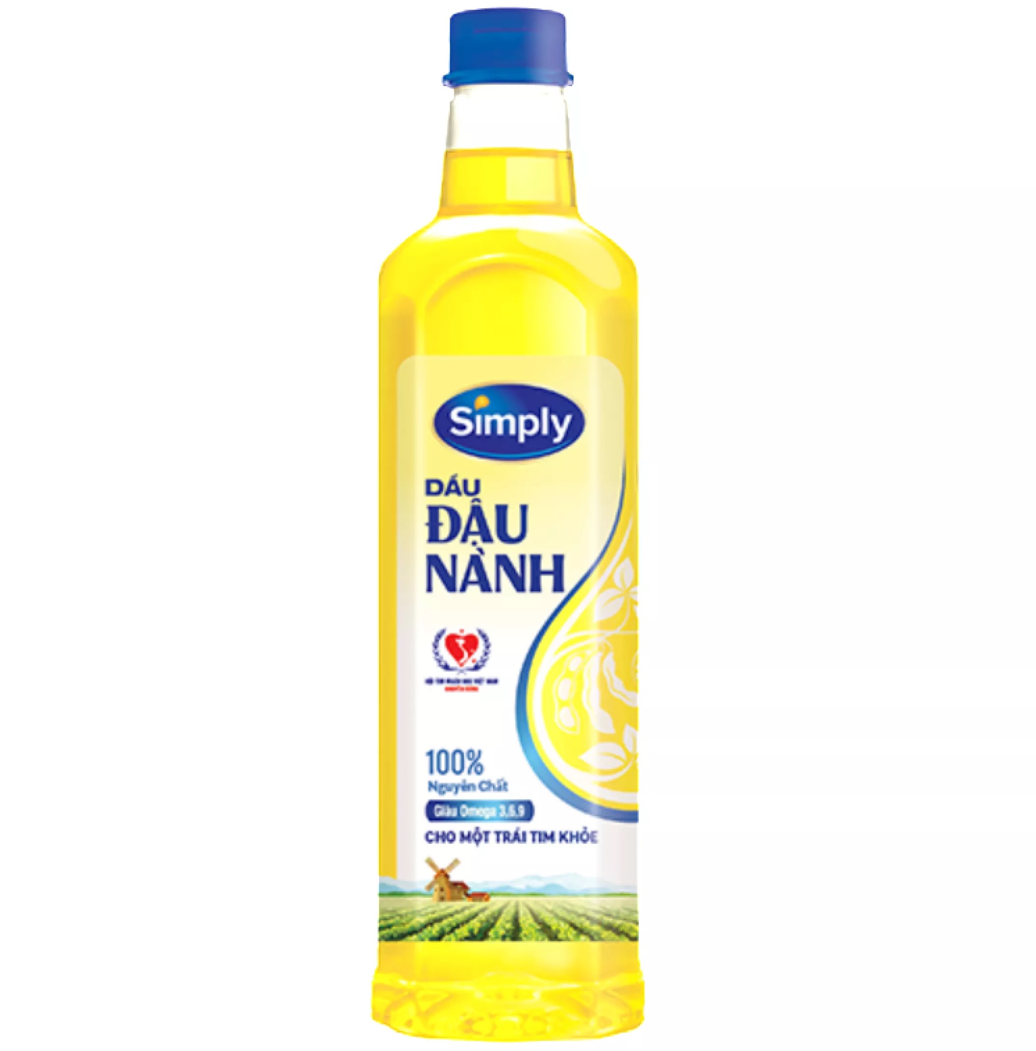 Dầu ăn đậu nành Simply chai 1 lít