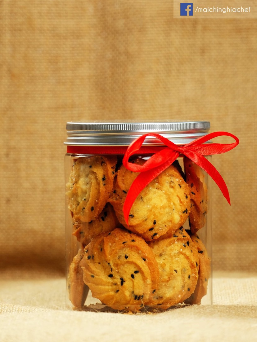 [HCM]Bánh cookie mè đen