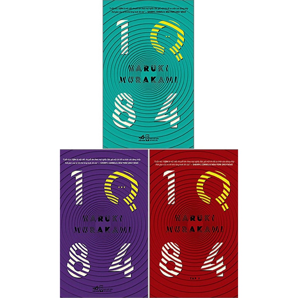 nguyetlinhbook Sách - Combo 1Q84 (Trọn Bộ 3 Tập) (nguyetlinhbook).