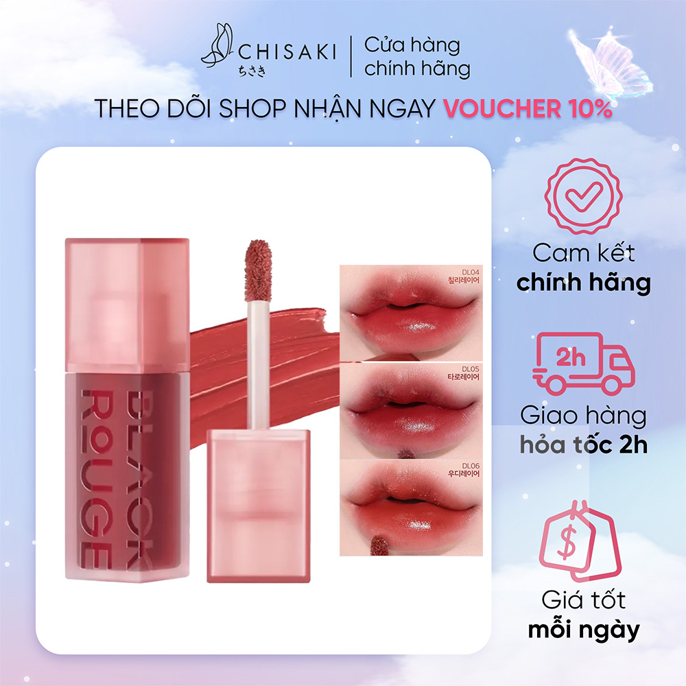 Son kem lì Black Rouge Double Layer Over Velvet 4.1g
