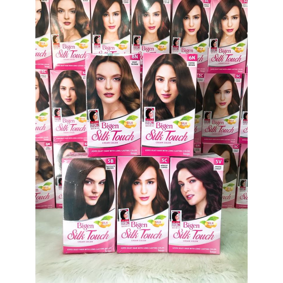 Thuốc nhuộm tóc Bigen Silk Touch Số 3N - MÀU Nâu Đen