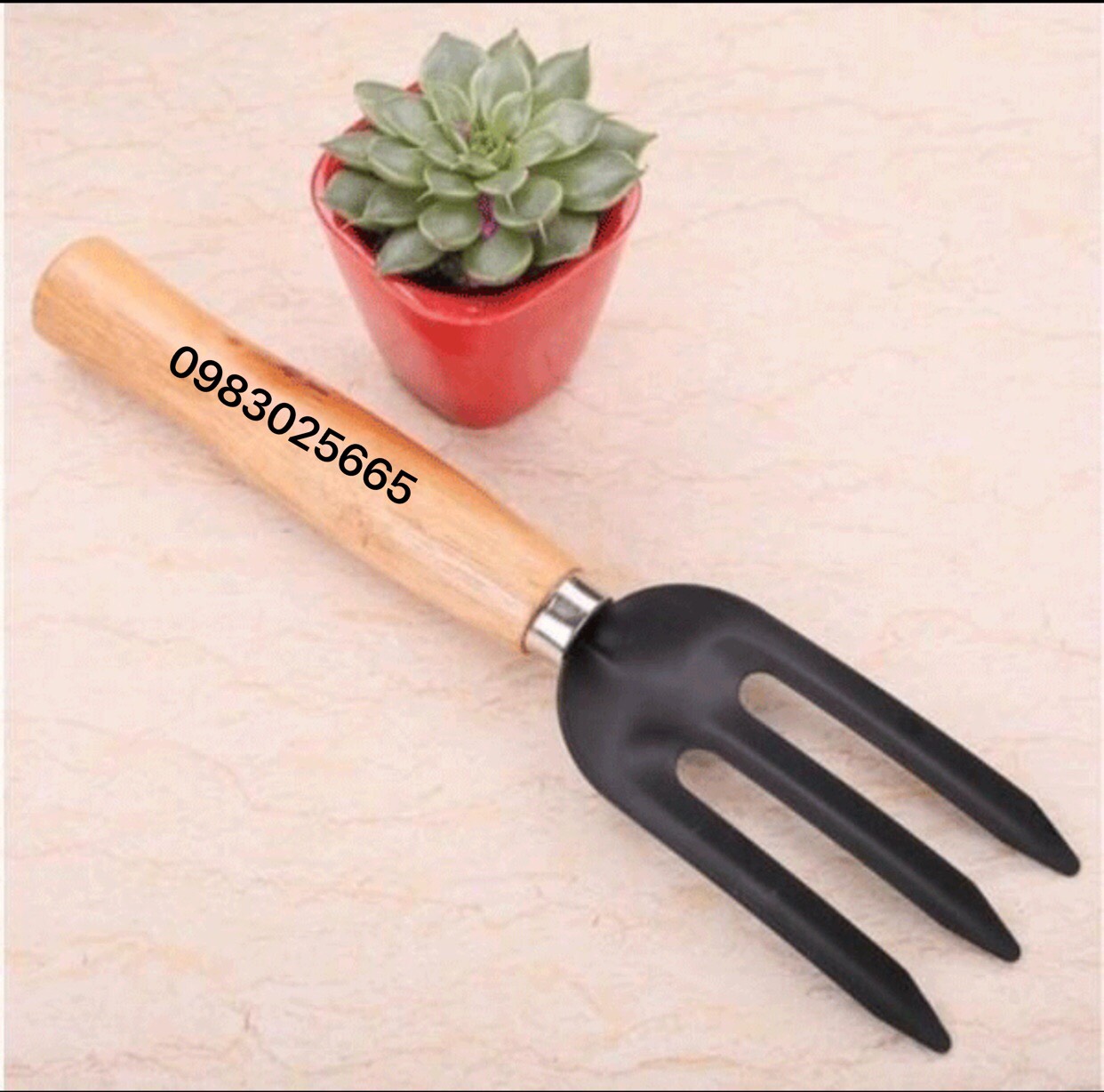 Bộ dụng cụ làm vườn cầm tay 3 món
