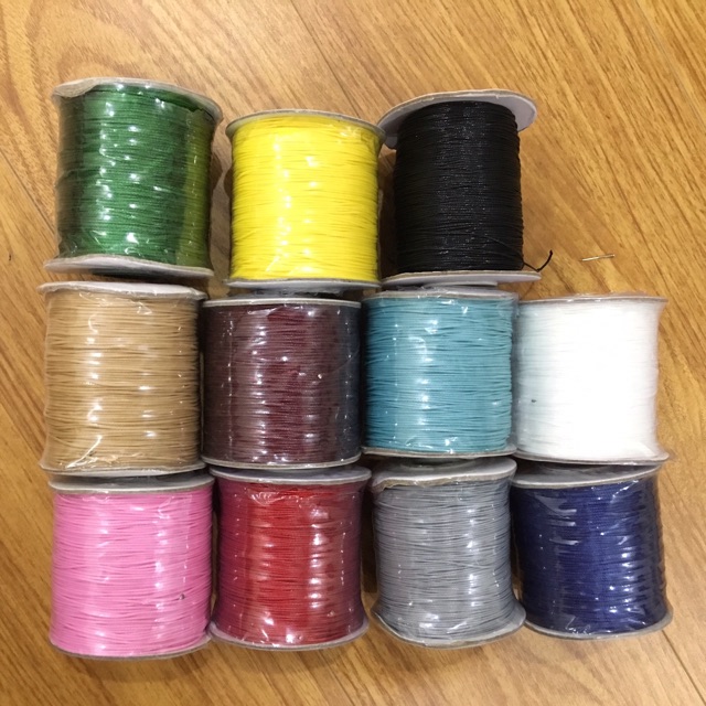 Dây sáp bóng 0.5mm bó 10m