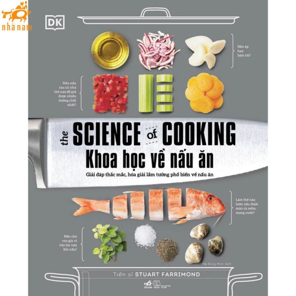 Sách - Khoa học về nấu ăn - The science of cooking (Bìa cứng) (Nhã Nam)