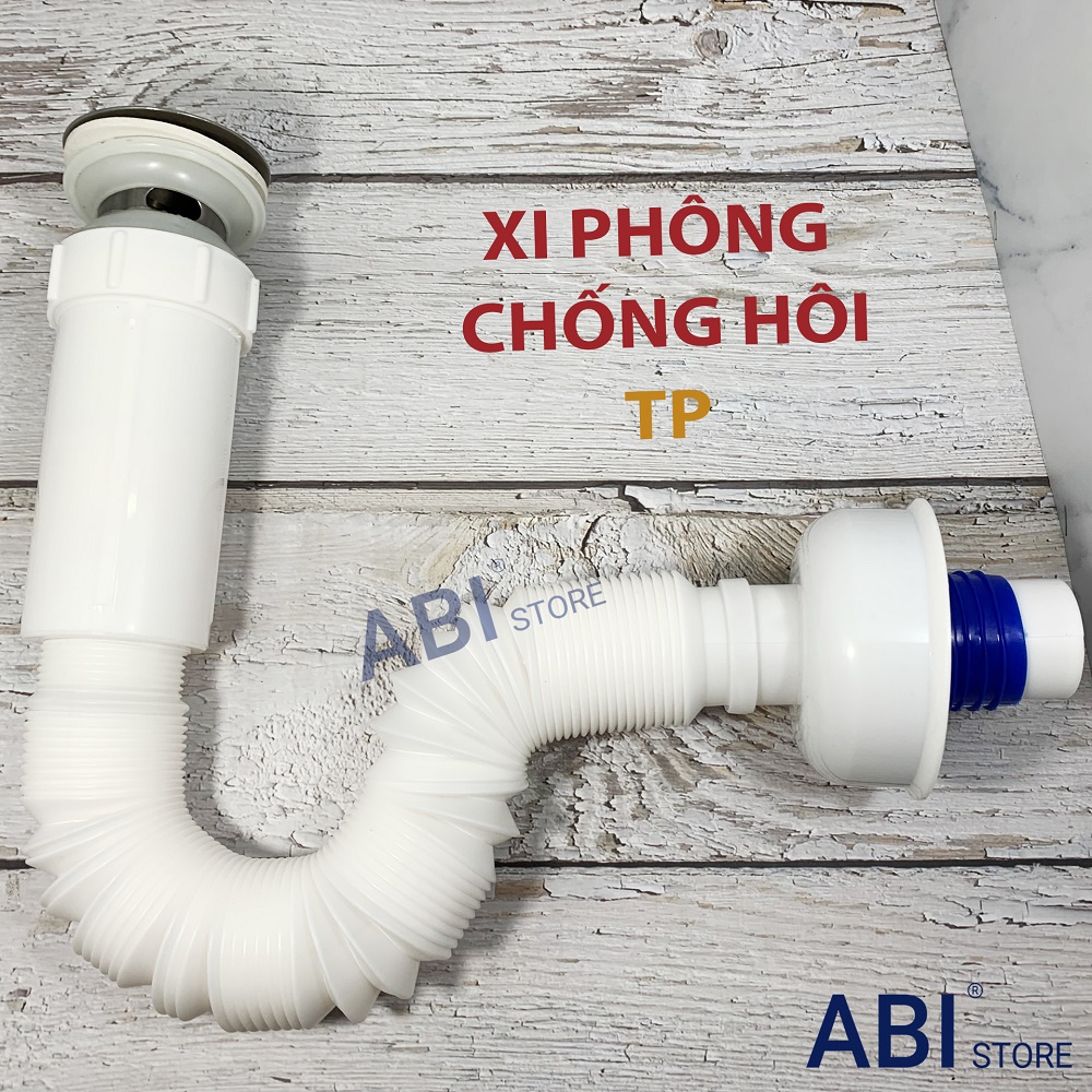 Xi Phông Chậu Rửa Mặt Xả Lật Nhựa Sun Đầu Inox