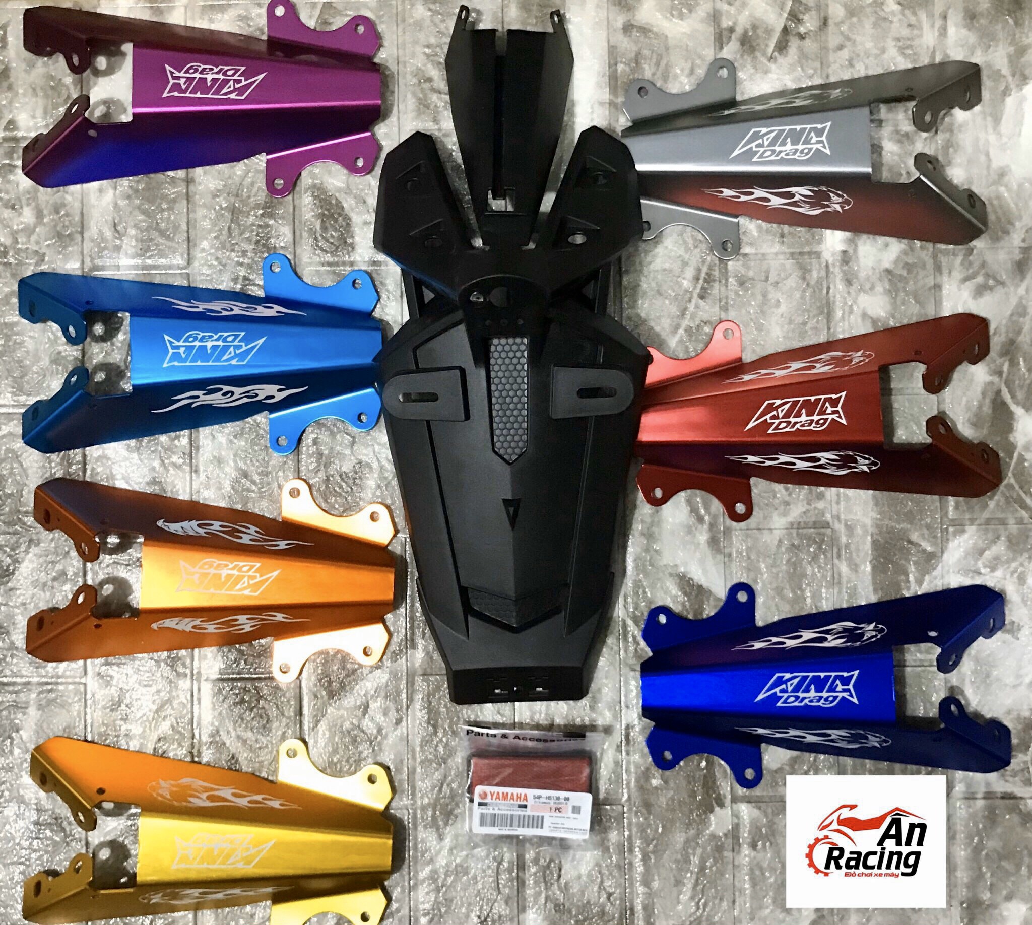 Dè mx king gắn xe exciter 150 có pas king drag